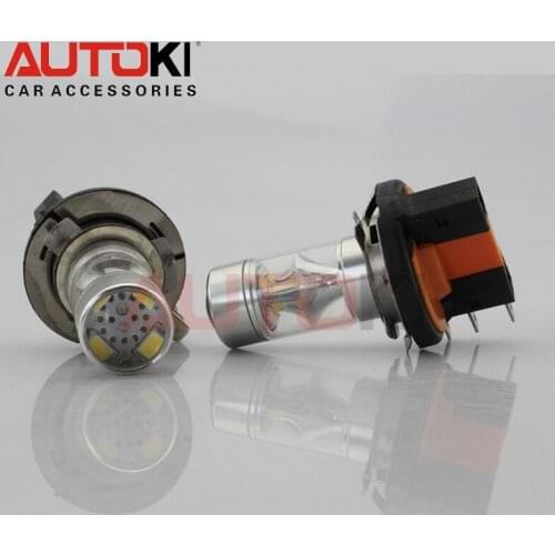 Free Shipping Super Bright High Power 2X H15 2835 12SMD LED Fog Lights Auto Car Led DRL Daytime Running Light Fog Lamp