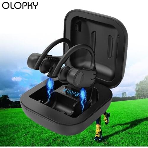 TWS Led Display Wireless Earphones Bluetooth 5.0 Stereo HIFI Headphones Sport Fitness Earbuds Gaming Headset With Charging Case