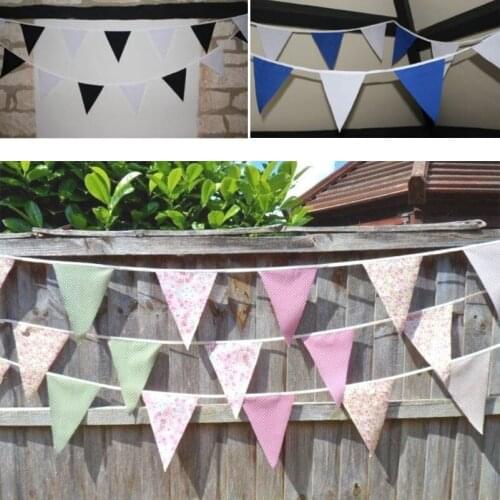 Decorative props for birthday party decoration triangular flags in Europe and America, home /garden /hotel /bar party supplies
