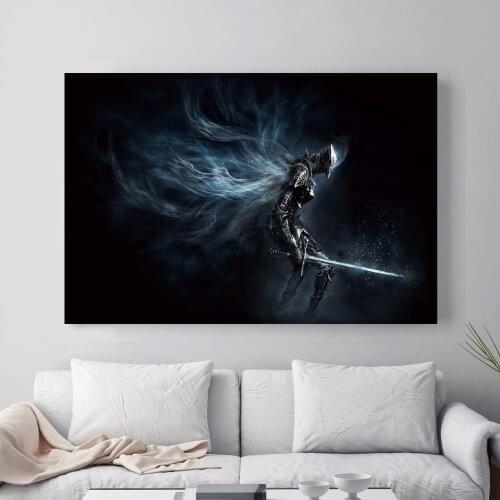 Dark Souls Video Game Artwork Posters and Prints Wall art Decorative Picture Canvas Painting For Living Room Home Decor Unframed