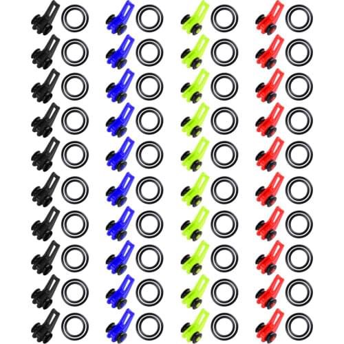 10 Pcs/Bag Plastic Fishing Hook Keeper for Fishing Rod Pole Fishing Lures Bait Safety Holder Chub Carp Easy-Fishing Tackle Hooks