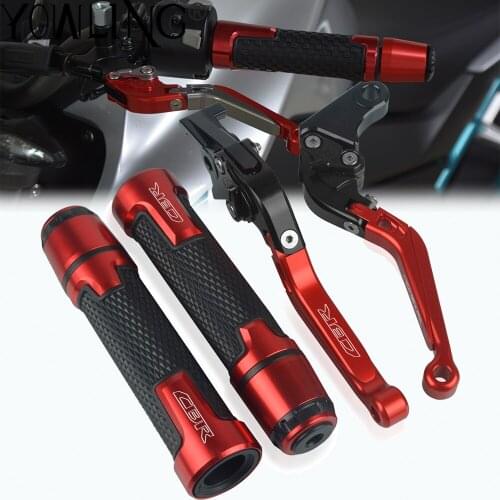 For Honda CBR650F CBR 650F 650 F 2014 2015 2016 Motorcycle Accessories CNC Aluminum Brake Clutch Levers Handlebar Hand Grip ends