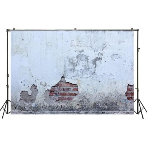 HUAYI Photography Backdrop Peeling Old Brick Wall Photo Background Newborns Child Studio Portraits Photobooth Backdrops W-1865