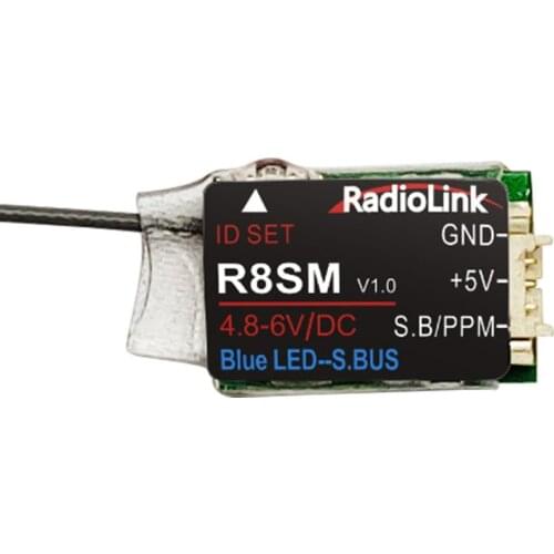 Lightweight Durable R8SM RC Mini Receiver For RC Cars Boats Model Accessories Good Performance