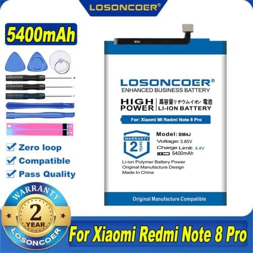 LOSONCOER Xiaomi Mi 8 Pro Batteries