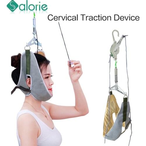 Neck Massage Relax Support Head Neck Cervical Traction Relaxation Device Relieve Cervical Shoulder Head Pain Chiropractic Care