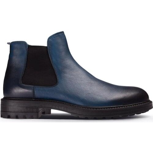 Deery Genuine Leather Men Shoes High Quality Fashion Casual Luxury Chelsea Boots