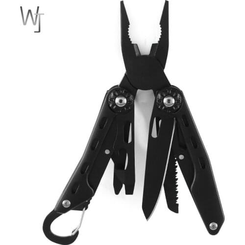Outdoor Folding Portable Black multi-function Pliers