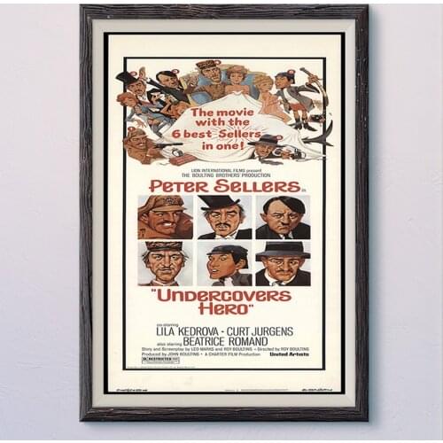 N252 PETER SELLERS Vintage Classic Movie Wall Silk Cloth HD Poster Art Home Decoration Gift