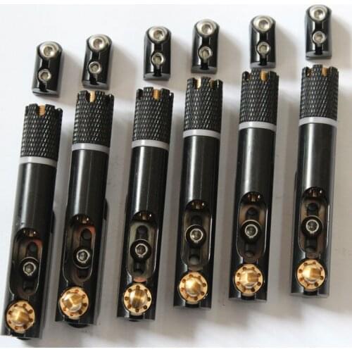 New Single Guitar Bridge Fanned Fret Headless Guitar Bridge