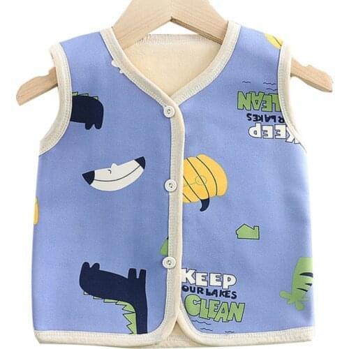 Unisex 6M-6Y Fall Vests Baby Girl Winter Clothes Kids Waistcoats Cardigan Childrens Clothing Toddler Vest Boy Jacket Vest