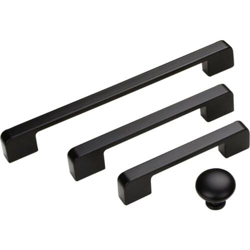 10 Pack Cabinet Pulls Black Drawer Pulls Black Hardware Cabinet Door Handles for Kitchen Cabinets