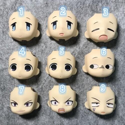 GSC Replacement Face Girl End Travel Thousand Family Yuri Clay Man OB11 Doll GSC Face doll accessories