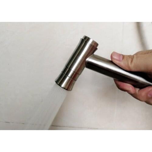 Toilet Bathroom 304 stainless steel Bidet Diaper Shower Head two function Spray Sprayer Woman Tap Douche kit BD554