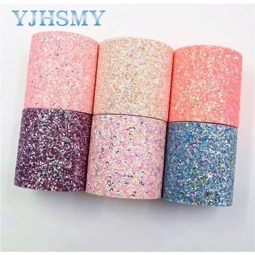 YJHSMY I-19226-483,75mm,2yards Colorful Flash sheet Ribbons,Wedding decoration,Garment accessories,DIY handmade materials