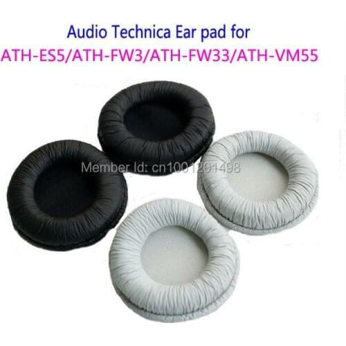 Replacement Ear pads Compatible with Audio-Technica ATH-FW3 ATH-FW5 ATH-FW33 ATH-ES5 headset cushion.Original earmuffs