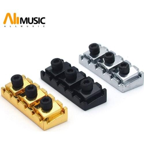 10pcs 43mm Zinc Alloy Electric Guitar Locking Nut String Lock with Allen Wrench High Quanlity Guitar Parts & Accessories