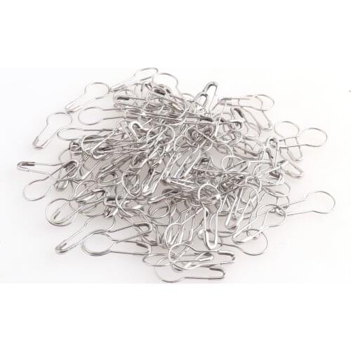 100pcs Mini Safety pins Gourd Shape Apparel AccessoriesMarker Tag Gourd Pins Safe Craft Knitting Cross Stitch Holder DIY Sewing