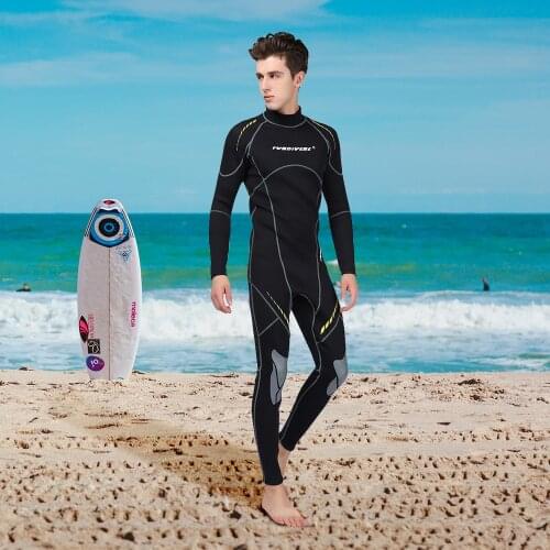 3mm Neoprene Scuba Diving Wetsuit Winter Warm Wetsuits Full Suit UV Protection Thermal Swimming Surfing Kayaking for Men