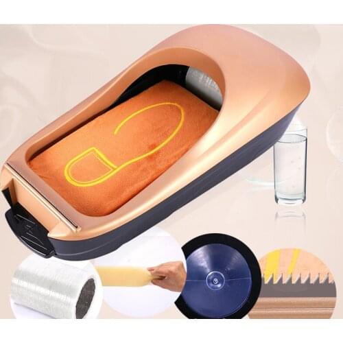 Automatic Plastic Shoe Cover One-time Convenient Rain Boots Disposable Membrane Dispenser For Office Home