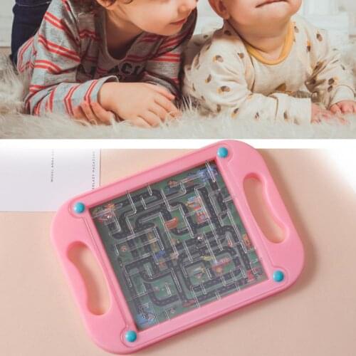 Balance Ball Attractive Educational Recreational Desktop Labyrinth Toy Game for Gift