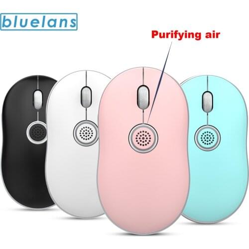 T31 Aromatherapy Wireless Laptop Desktop Computer Office Fashion Mouse for Girls Desktop laptop for Office Purifying air