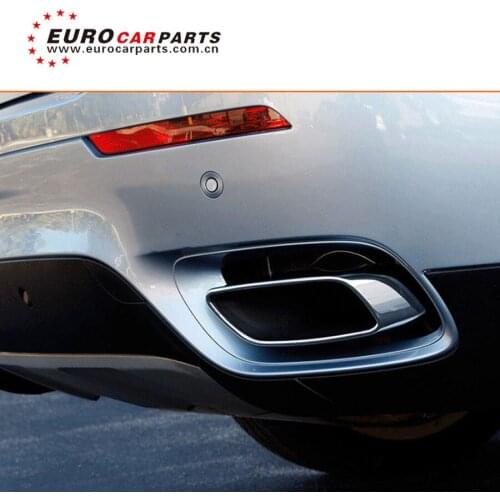 BM X6 E71 exhuast pipe muffler tips for X6 e71 to M style high quality stainless steel Square muffler tips