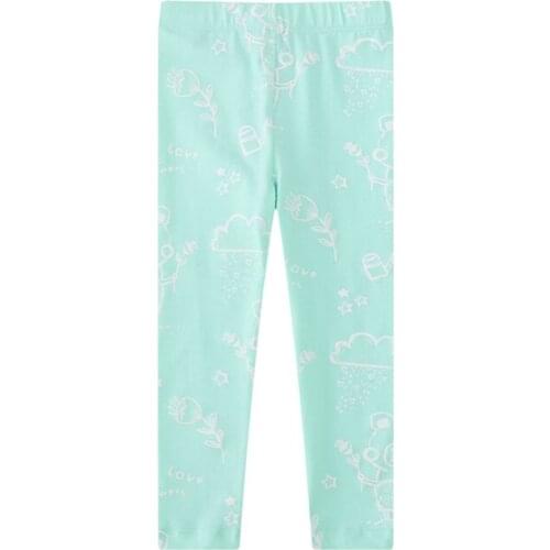 BAMBINO 2021 New Year Animal Print Leggings for Girls Fashionable Kids Leggings Childrens Wear Pants for Baby Skinny Clothes