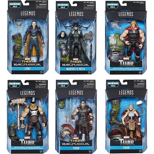 Hasbro Genuine Marvel Legends The Avengers Thor Odinson Loki 6 Inches Joints Movable Action Figure Model Toys