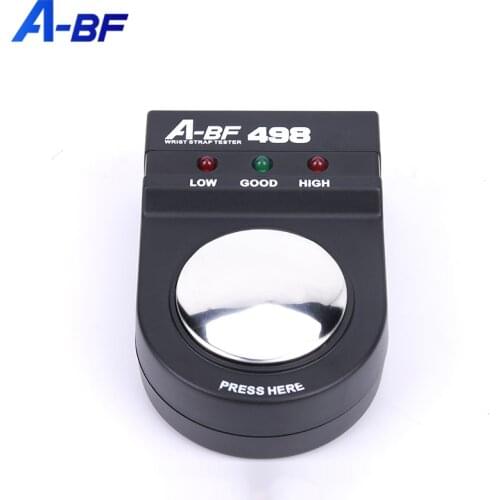 A-BF Wrist Strap Tester Factory Workshop Production Line Anti-static Wristband Static Tester Monitor Measurement