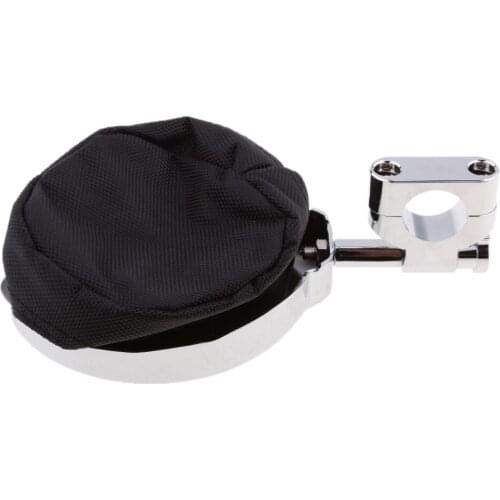 7/8" Chrome Handlebar Cup Holder Metal Drink W/Mesh Basket for