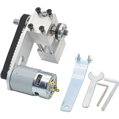 Miniature Aluminum Alloy Table Saw Lifting Spindle Assembly, DIY