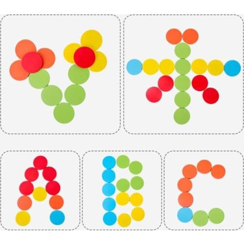 Montessori Color Classification And Matching Cup Kids Early Educational Toy For Children Baby Wooden Toys Desk Game