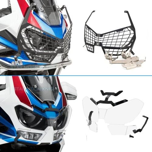 For Honda Africa Twin CRF1100L CRF 1100 L Adventure Sports Headlight Cover Guard Protector Head Light Lamp Protection Grill