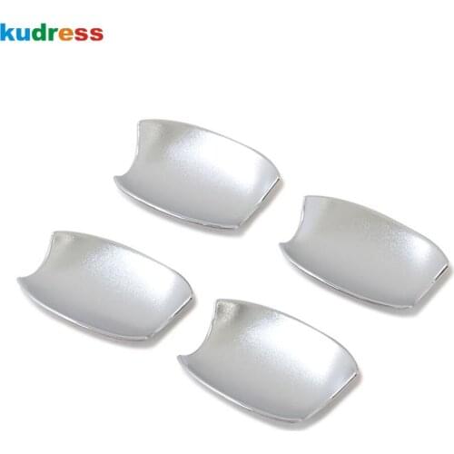 Exterior Door Handle Bowl Frame Cover Trim For Mitsubishi Eclipse Cross 2017 2018 2019 ABS Chrome Car Styling Accessories 4pcs
