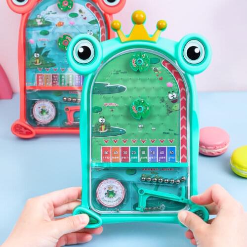 Montessori Tabletop Pinball Game Parenting Pinball Game Parent-child Education Interactive Toy Child Shooting Game