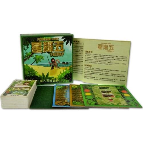 New Family/Party Best Gift for Children Friday Board Game Chinses Version Send English rules Single Adventure Game