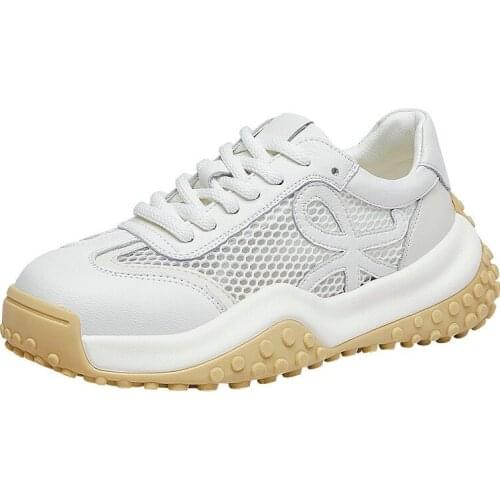 2021Summer New All-match Sports Shoes Refreshing Breathable Thick-soled Soft And Comfortable Rubber-soled Non-slip Running Shoes