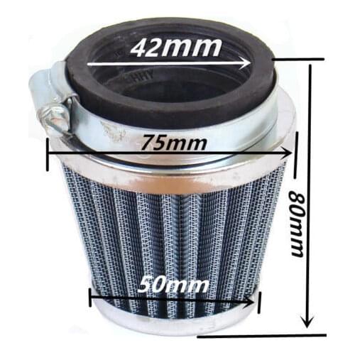 New 4PCS x Air Filter For Kawasaki KZ900 KZ 900 42mm (1976)