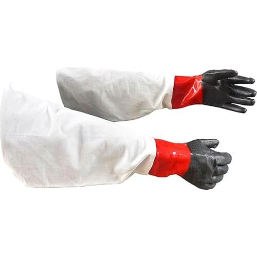 Heavy Duty Sandblasting Gloves Work Cleaning Cabinet Parts Industrial Gloves