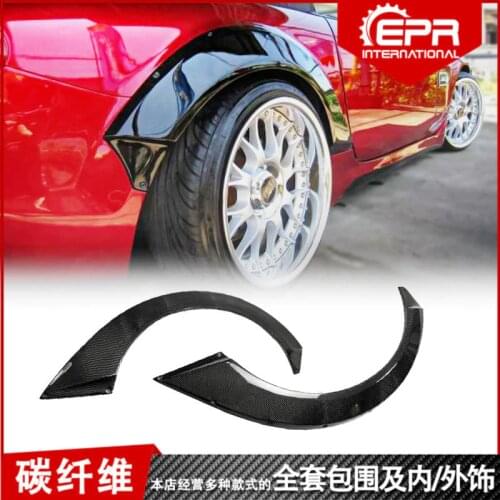Suit For Mx5 Mazda Refits Nc Carbon Fiber Wheel, Wide Body Rear Wheel Eyebrow with Rallybacker