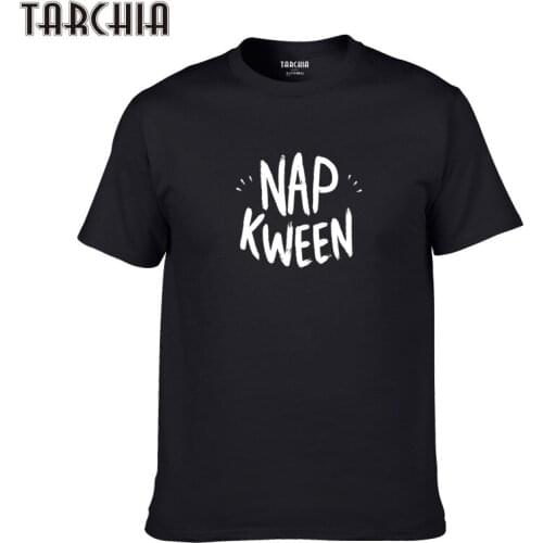 TARCHIA Casual Homme 2021 Nap Kweem Boy Cotton Top Tee Tshirt T Shirt Plus Fashion Summer Brand t-shirt Men New Short Sleeve