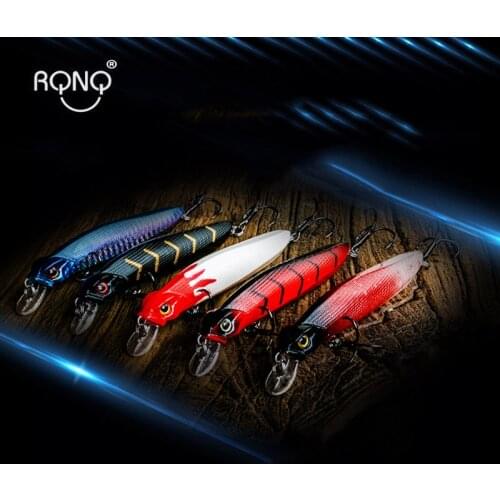 RQNQ 2020 New Suspending Minnow Fishing Lures Duo Rozante Realist 10CM /7.5G Wobblers For Pike Fishing Lure Perch Sea Bass Bait