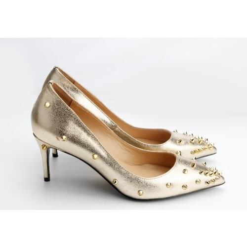 Fashion Women Shoes High Heels Shoes High Quality Pumps For Women High Heels Genuine Leather Wedding Shoes