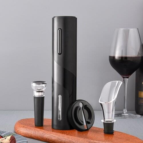 USB Rechargeable Electric Wine Opener Automatic Corkscrew Gift Set Wine Accessories Red Wine Bottle Opener Cork Remover Tools