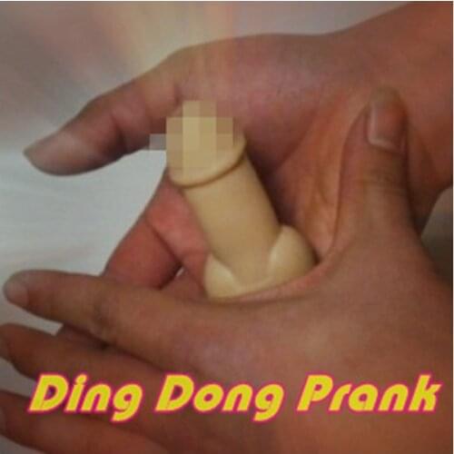 Ding Dong Prank Magic Tricks Comedy Close Up Mentalism Illusions Gimmick Props Magia Appear Disappear Magie for Magicians