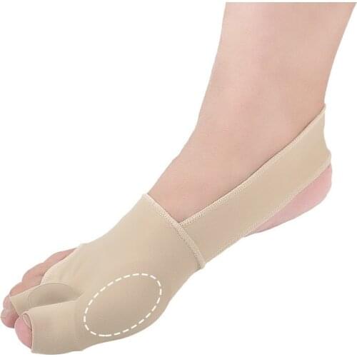 1Pair Foot Toe Valgus Corrctor Separator Thumb Bunion Corrector Belt EK-New