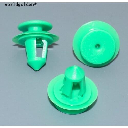 Worldgolden 100pcs plastic fasteners clip Trim Panel Retainer for benz