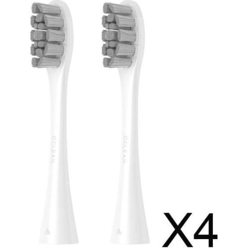 4xUniversal Replacement Brush Heads for Oclean Toothbrushes White