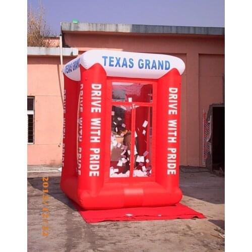9' Inflatable Cash Cube Money Machine w/blowers Advertising Promotion ur Logo Brand new RH